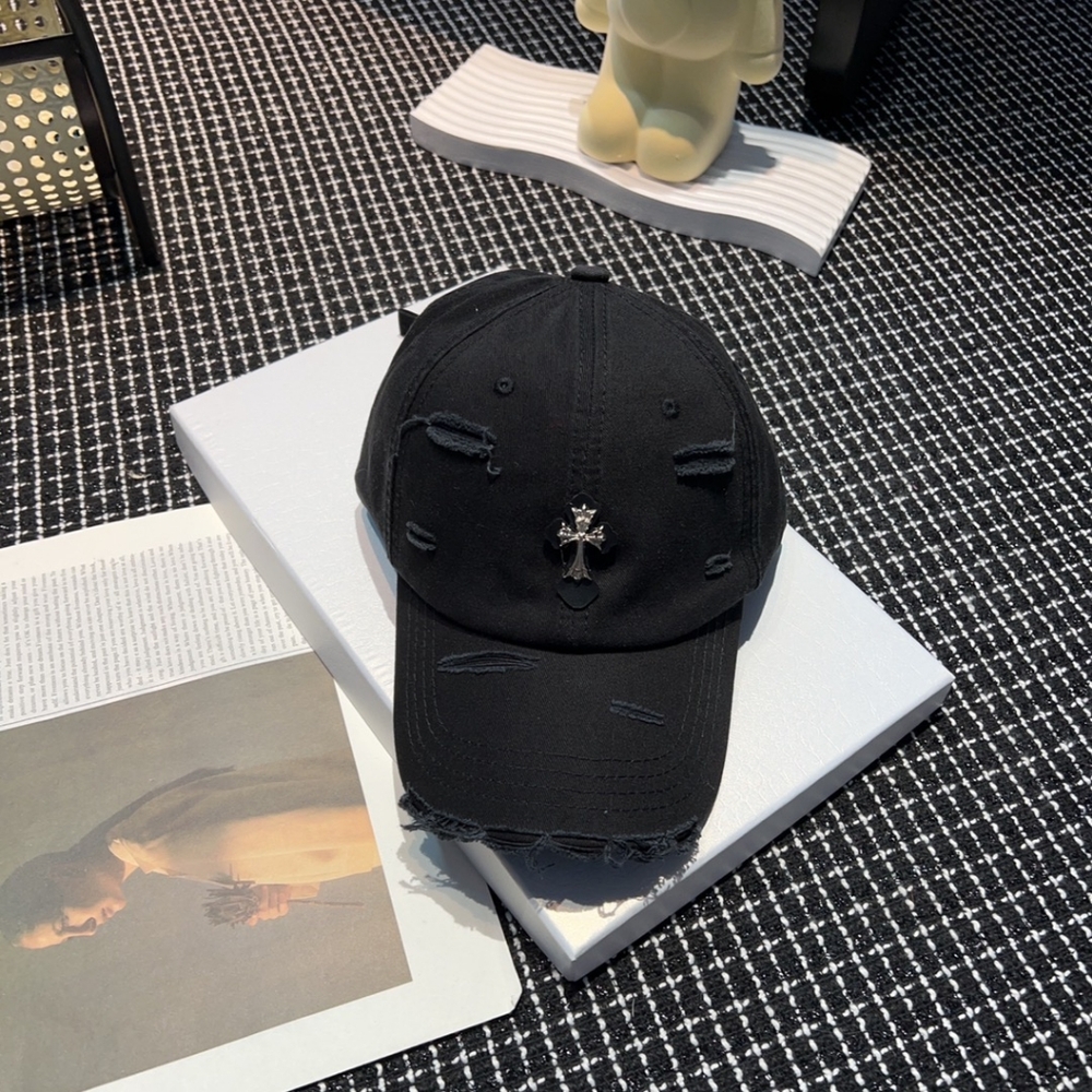 Chrome Hearts Black Hats